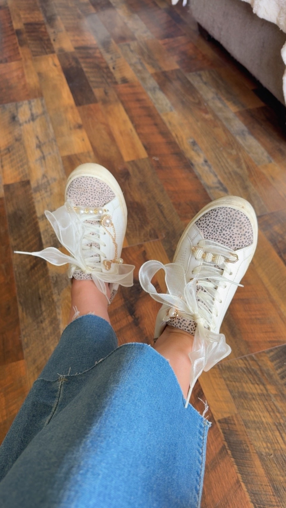 I love this little lace & decor set for shoes! Super easy to do and you can change it up! The shoes are old and out of stock but here are some other options! 

#LTKgrwm #LTKootd #LTKmomlife
