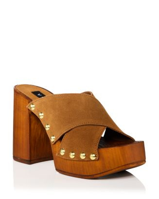 AQUA Women's Lori Studded Platform Sandals - Exclusive  | Bloomingdale's AQUA Shop All | Bloomingdale's (US)
