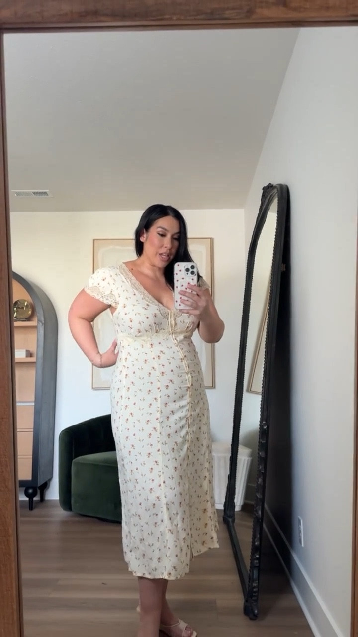 American Eagle midsize spring finds! This dress would
be perfect for Easter! Midsize spring outfits from @AmericanEagle! Use code bonnieae25 for 25% off sitewide!  Wearing a size XL! 
-
-
-
Midsize, American Eagle, Spring, Spring OOTD, Jumpsuit, Dress, Shorts, Midsize spring, Midsize dress, Midsize tops, Midsize pants, Aerie, Spring midsize haul, Summer finds @American 

#LTKMidsize #LTKootd #LTKSeasonal