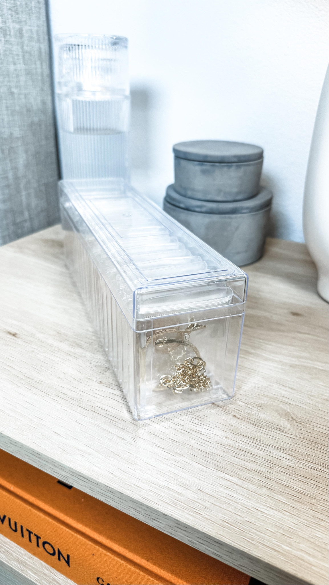 Tired of untangling your jewelry every time you want to wear it? This compact organizer stores everything neatly and individually so that it’s easy to find and access when you need it. 

We stored some of our favorite Amazon jewelry in here so no need to secure it or hide it. But you can choose to do so if storing valuables of course (because we know someone will say something about that lol). Use your own judgement, People. We are just sharing organizing ideas 💡☺️

#neatlyembellished #professionalorganizer #homeorganizer #homeorganizing #organization #organizingideas #organizingtips #organizinghacks #organizedhome #organizedmom #organizedlife #amazon #amazonmusthaves #amazonfavorites #amazonfinds #amazonfaves #amazoninfluencer #amazoninfluencerprogram #amazonhome #jewelryorganizer #jewelryorganization #jewelry #jewelrygram #jewelrylovers

#LTKHome