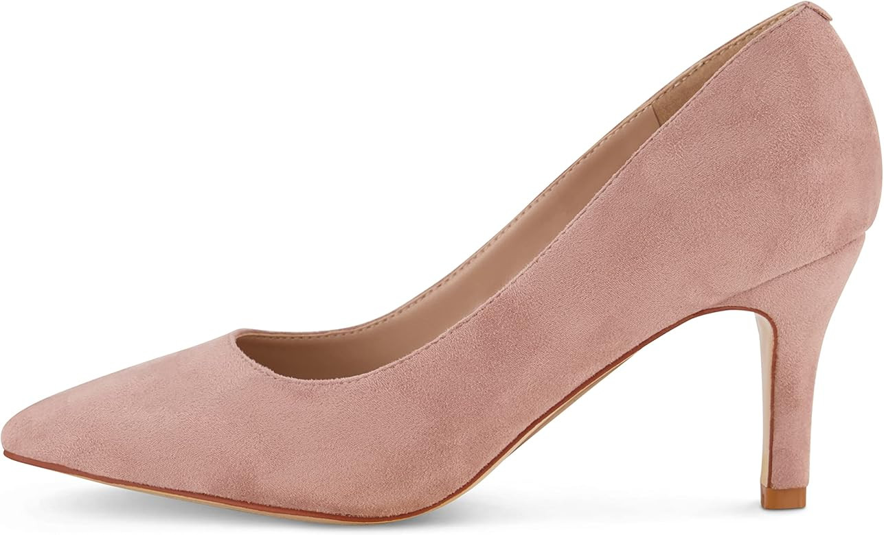 CUSHIONAIRE Women's Halsey Dress Pump with +Comfort, Wide Widths Available | Amazon (US)