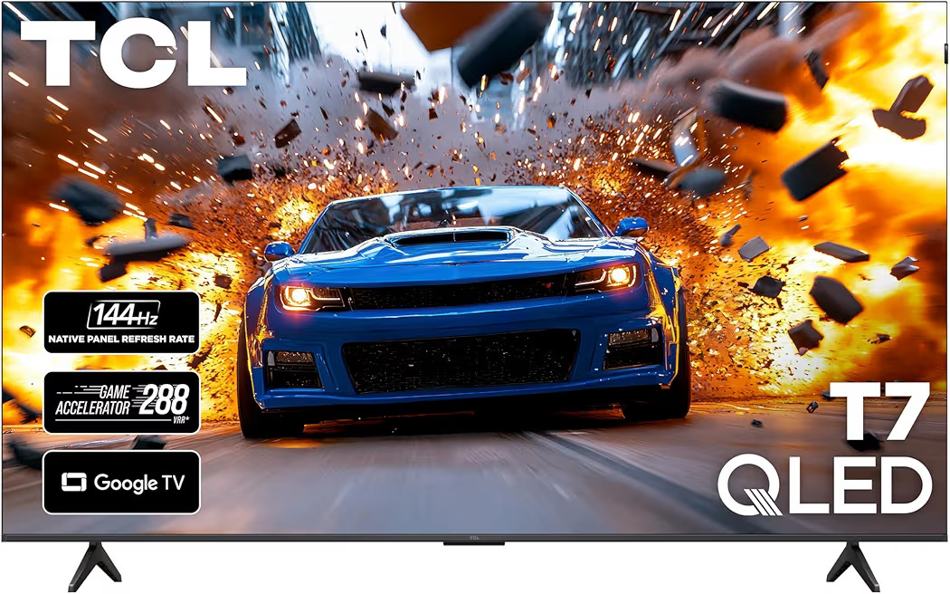 TCL 75 Inch Class T7 Series | 4K QLED HDR | 75T7, 2025 Model | 120HZ-144HZ High Brightness Smart ... | Amazon (US)