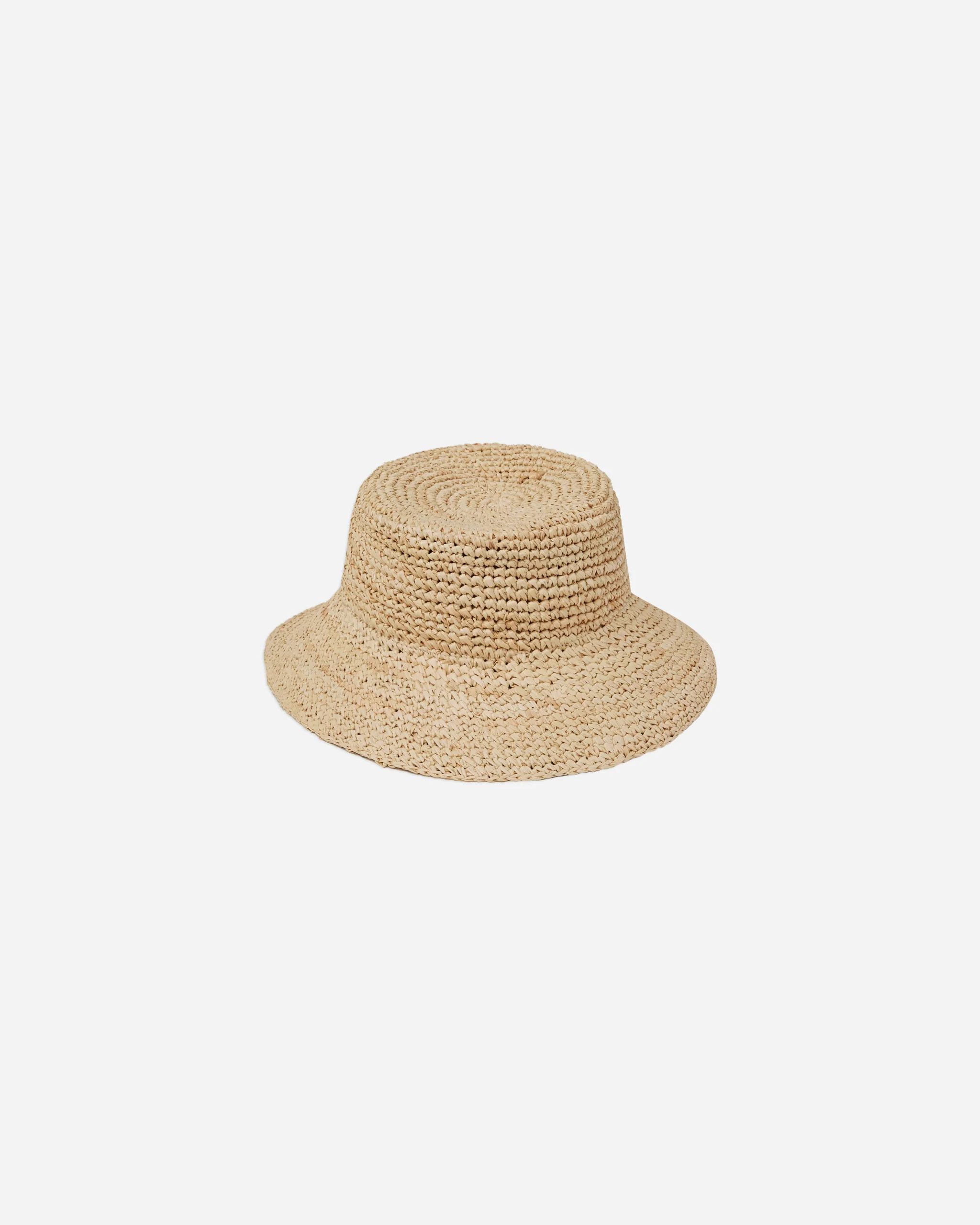 straw bucket hat || straw | Rylee + Cru