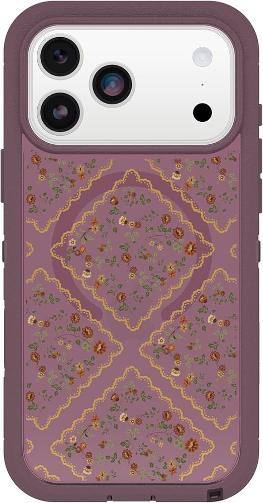 OtterBox iPhone 17 Pro Max Defender Series Pro XT Clear Case - Dusk Reverie - Purple - Tough, Rug... | Amazon (US)