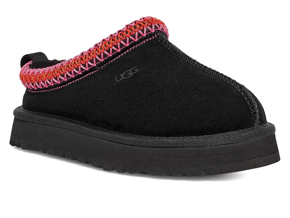 UGG Kids Tazz (Little Kid/Big Kid) Girl's Shoes Black / : 13 Little Kid M, Manmade/Polyester/Wool | Zappos