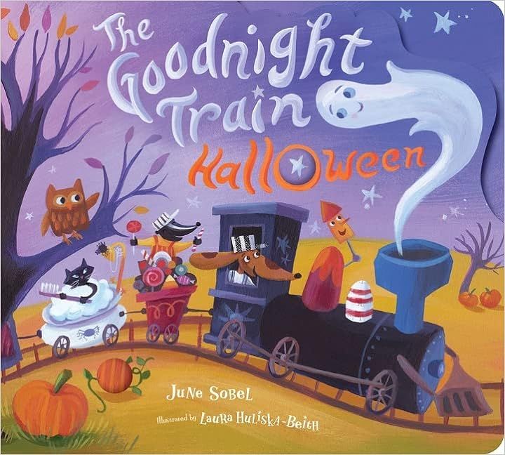 Goodnight Train Halloween Board Book: A Halloween Book for Kids (The Goodnight Train) | Amazon (US)