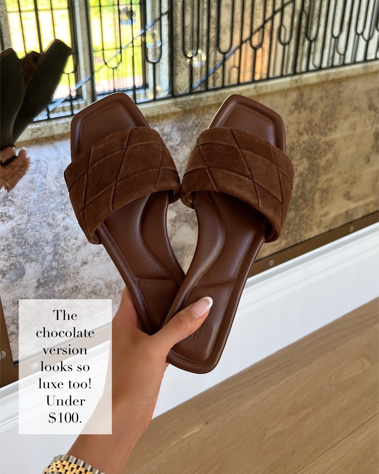 The summer shoes I’m wearing most as a mom of a Toddler 
Nordstrom sandals that look like Bottega veneta

#LTKOver40 #LTKmomlife #LTKSeasonal