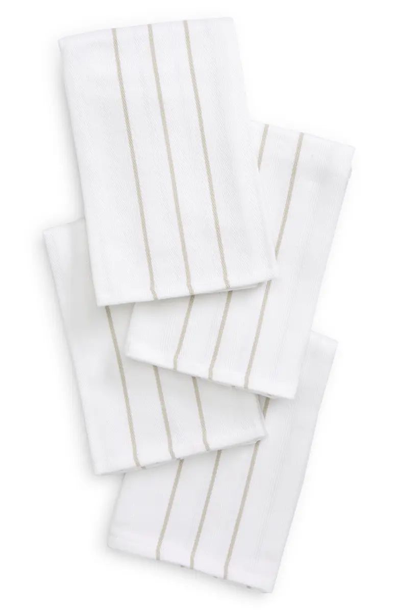Set of 4 Herringbone Tea Towels | Nordstrom