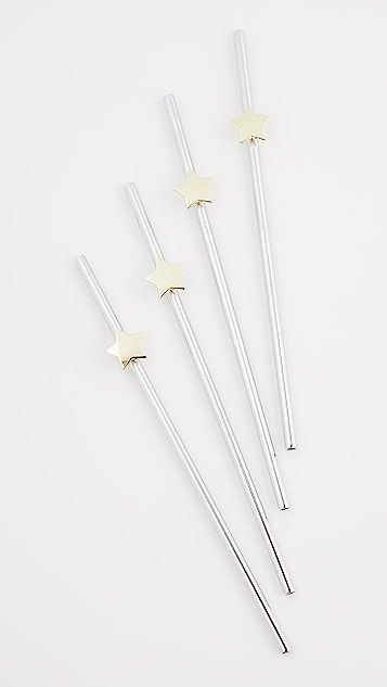 Set of 4 Star Straws | Shopbop