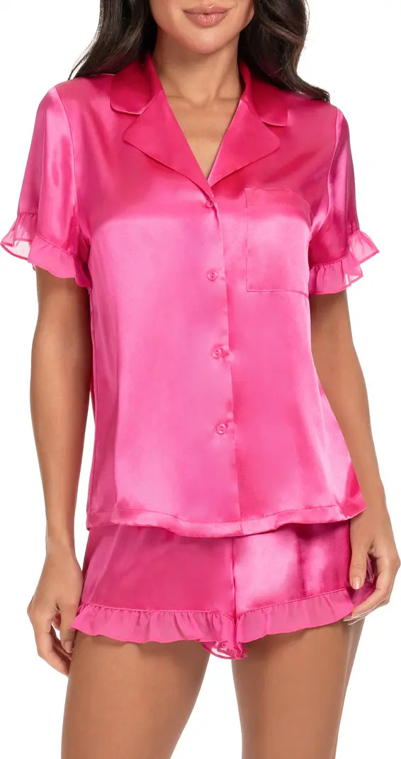 Alice Ruffle Trim Short Pajamas | Nordstrom