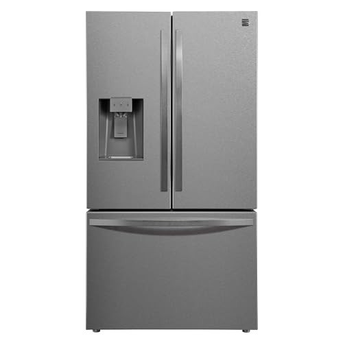 Kenmore 36" French Door Refrigerator with Freezer - Accela Chill, Adjustable Shelving, Dual Evaporator, ENERGY STAR Certified, 28.6 cu. ft. Capacity - Fingerprint Resistant Stainless Steel | Amazon (US)