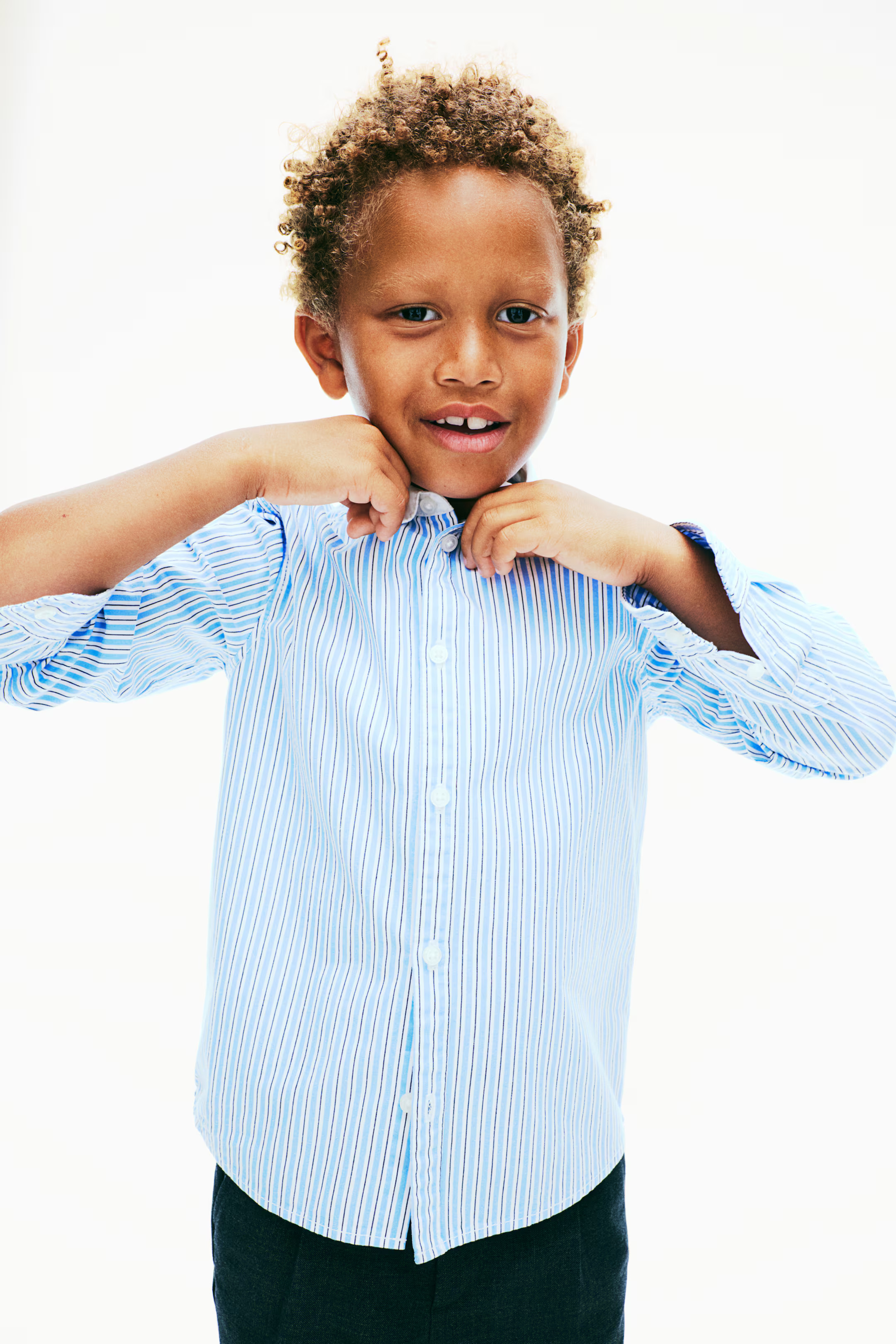 Cotton Poplin Shirt | H&M (US + CA)