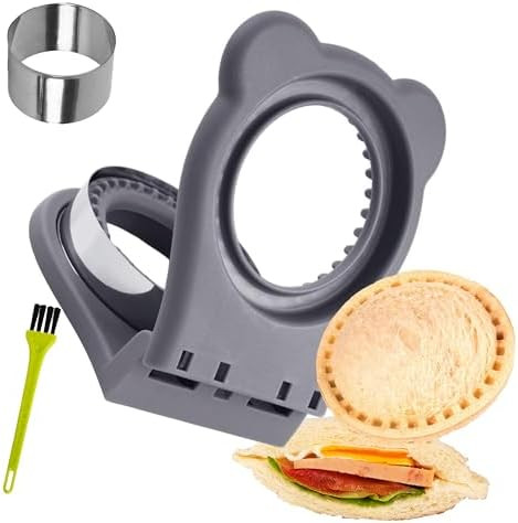 Uncrustables Sandwich Maker Sealer Cutter, Crustless Sandwich Cutter, PB&J Uncrustable Maker - Co... | Amazon (US)
