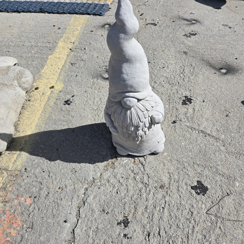 Handmade Cement Gnome - Etsy | Etsy (Global)