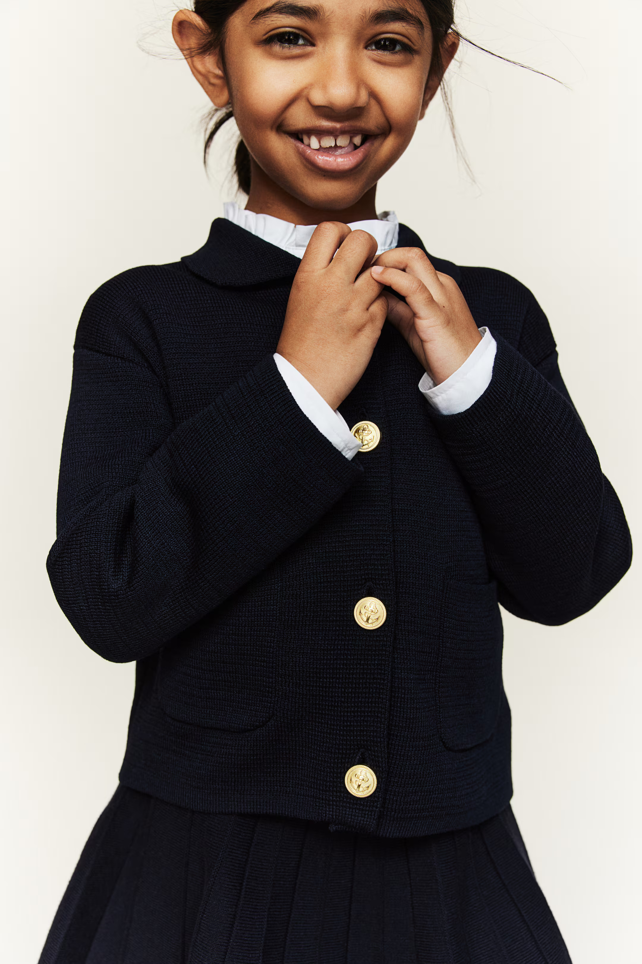 2-piece Knit Set - Cream - Kids | H&M US | H&M (US + CA)