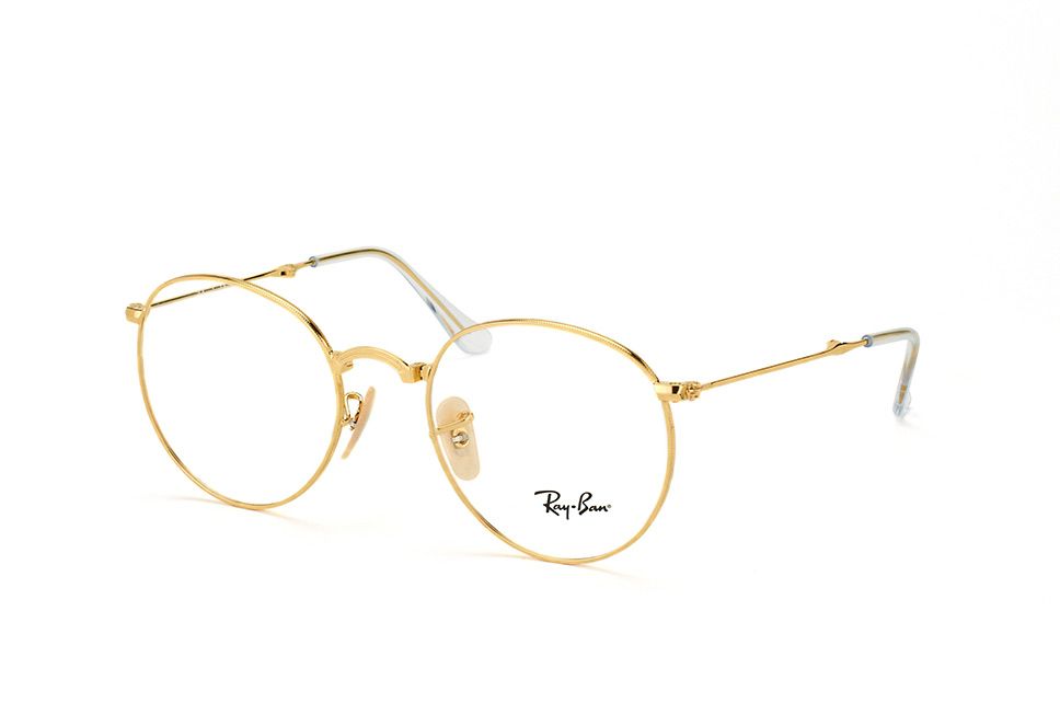 Ray-Ban RX 3532V 2500, Round Brillen, Goldfarben | Mister Spex DE