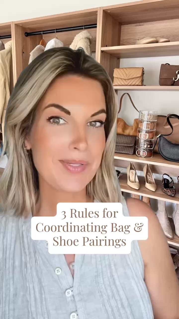 Three easy rules for coordinating your bag and shoe pairings for fall!

#LTKSeasonal
