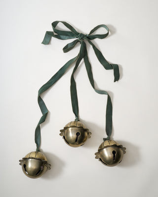 Antique Brass Scallop Bell Door Hanger | Magnolia