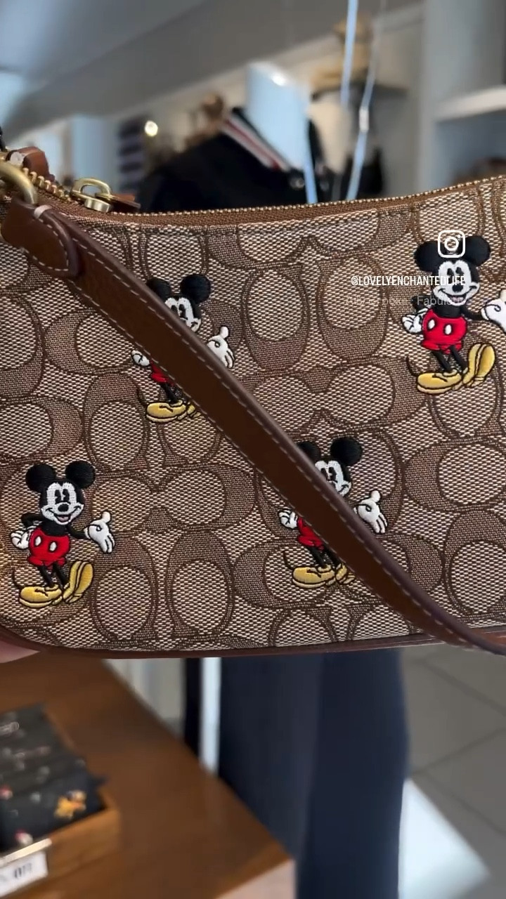 Coach Disney X Coach Track Pack 14 with Mickey Mouse