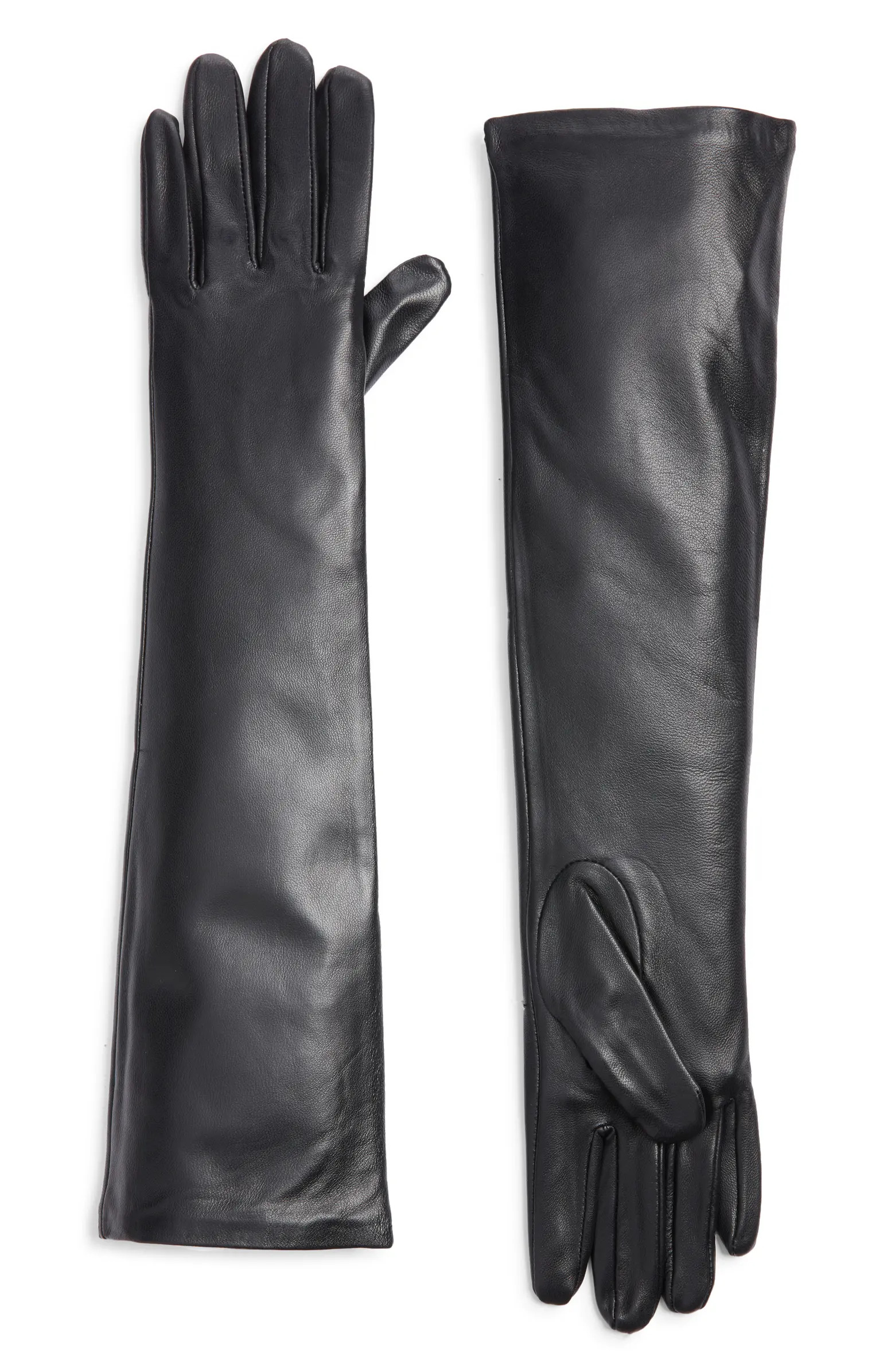Florence Leather Opera Gloves | Nordstrom