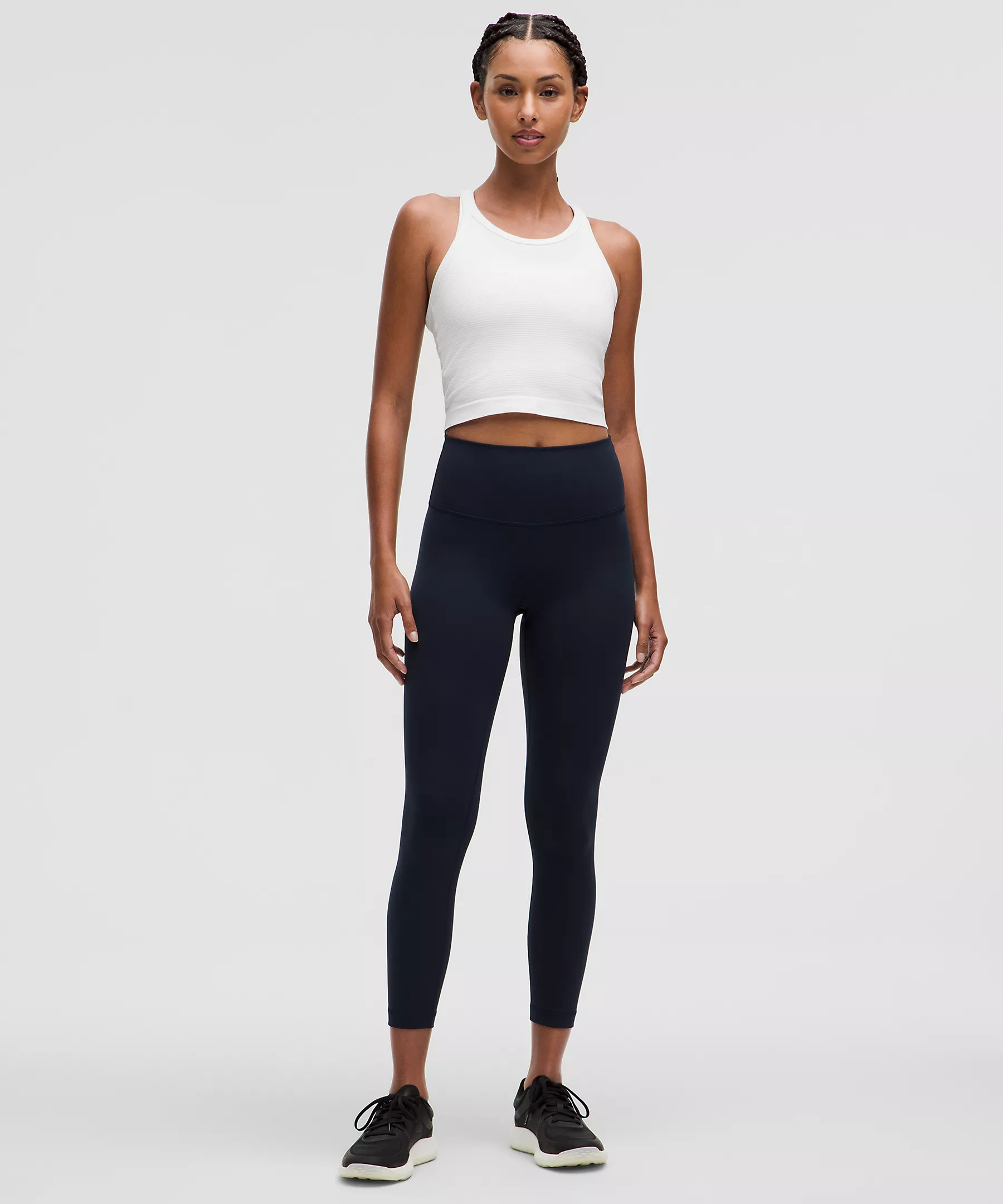 Swiftly Tech Cropped Racerback Tank Top 2.0 | Women's Sleeveless & Tank Tops | lululemon | Lululemon (US)