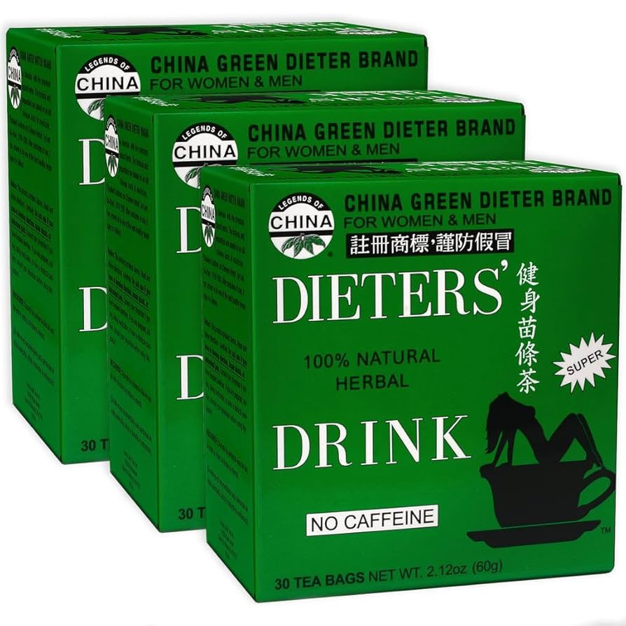 Uncle Lee’s Senna Tea 3-Pack – Green Dieter’s Drink, Caffeine-Free 100% Natural Herbal Deto... | Amazon (US)