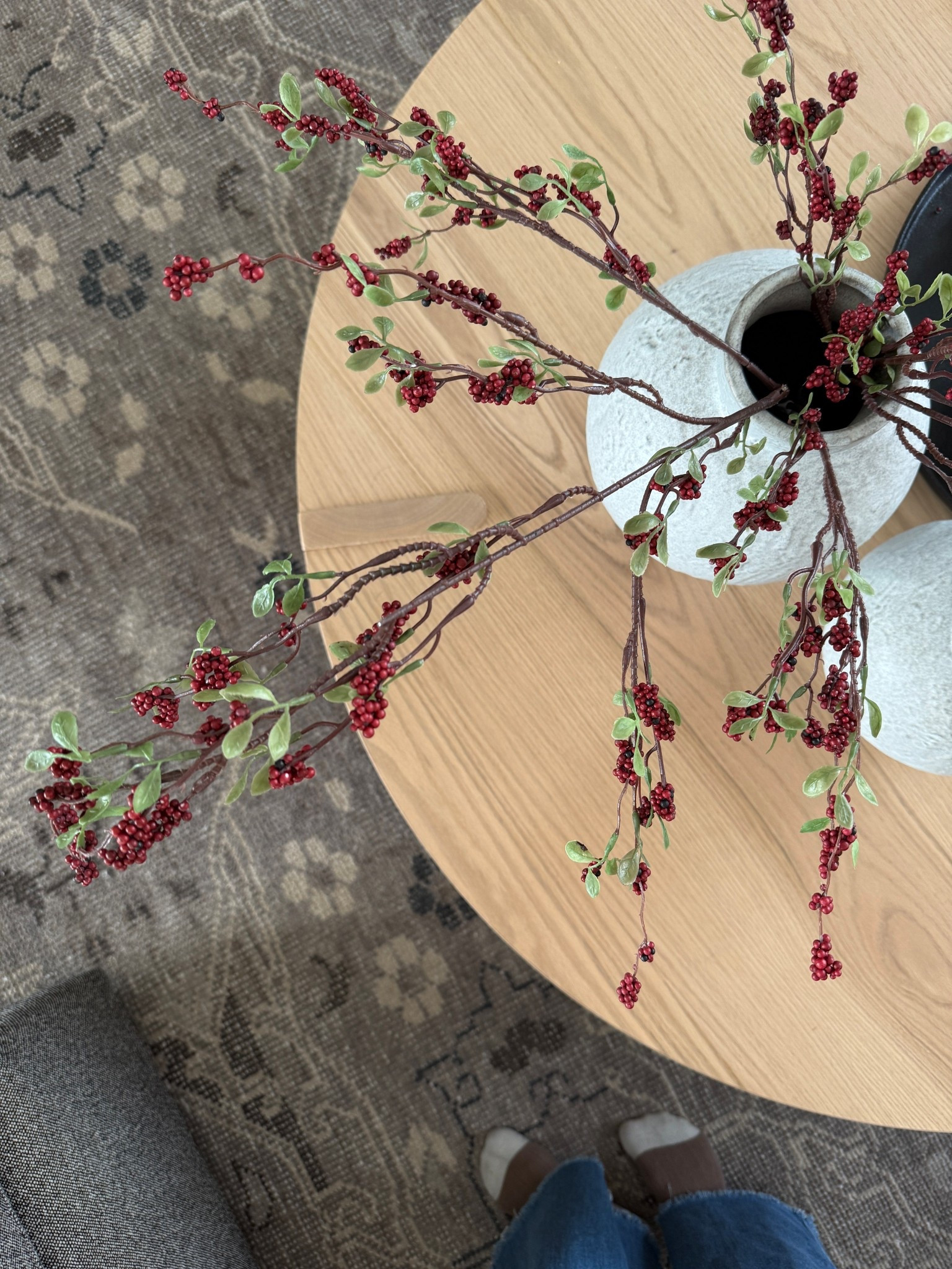 Prettiest red berries at Target! 

#LTKHome #LTKHoliday