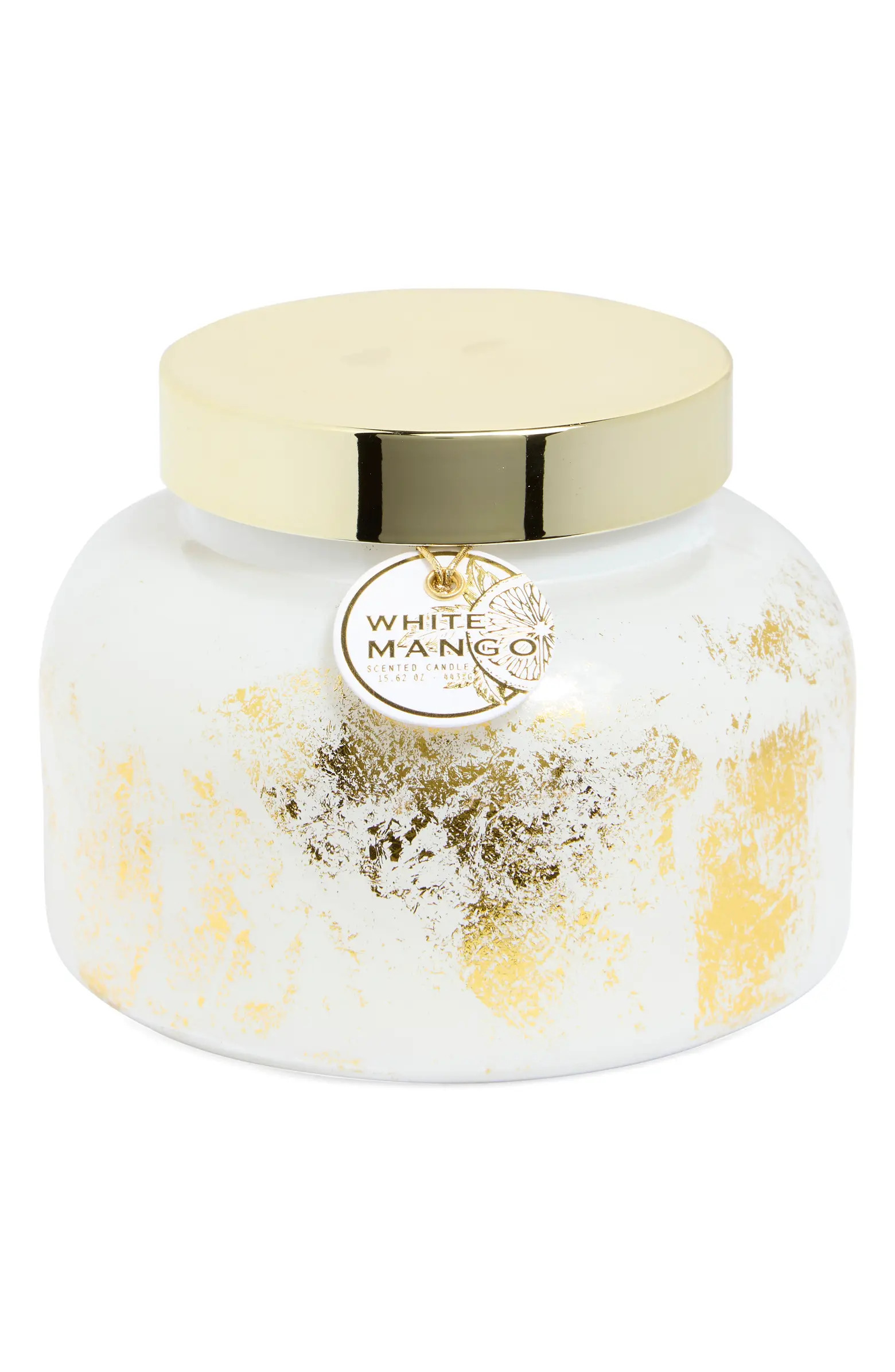 PORTOFINO CANDLES White Mango Gold Brush Garden Jar Candle | Nordstromrack | Nordstrom Rack