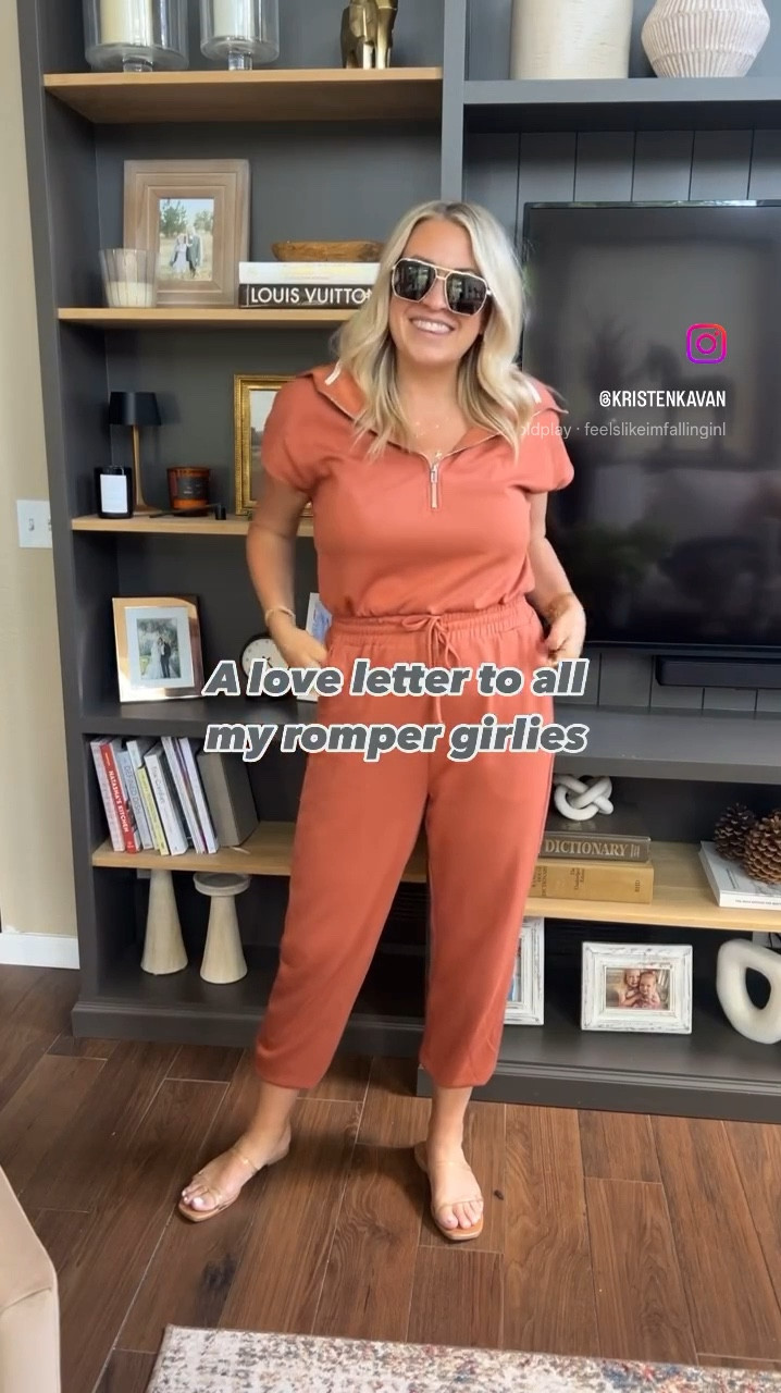 This is the romper ladies 🤎

#LTKVideo #LTKFindsUnder100 #LTKFindsUnder50