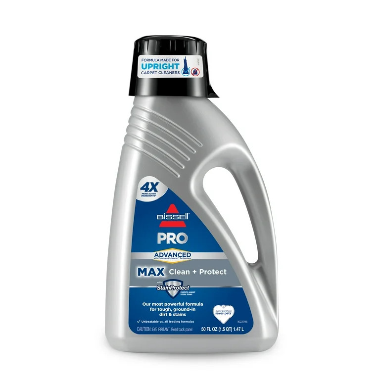 BISSELL Advanced Pro Max Clean + Protect Deep Cleaning Carpet Formula, 50 oz, 70E1 - Walmart.com | Walmart (US)