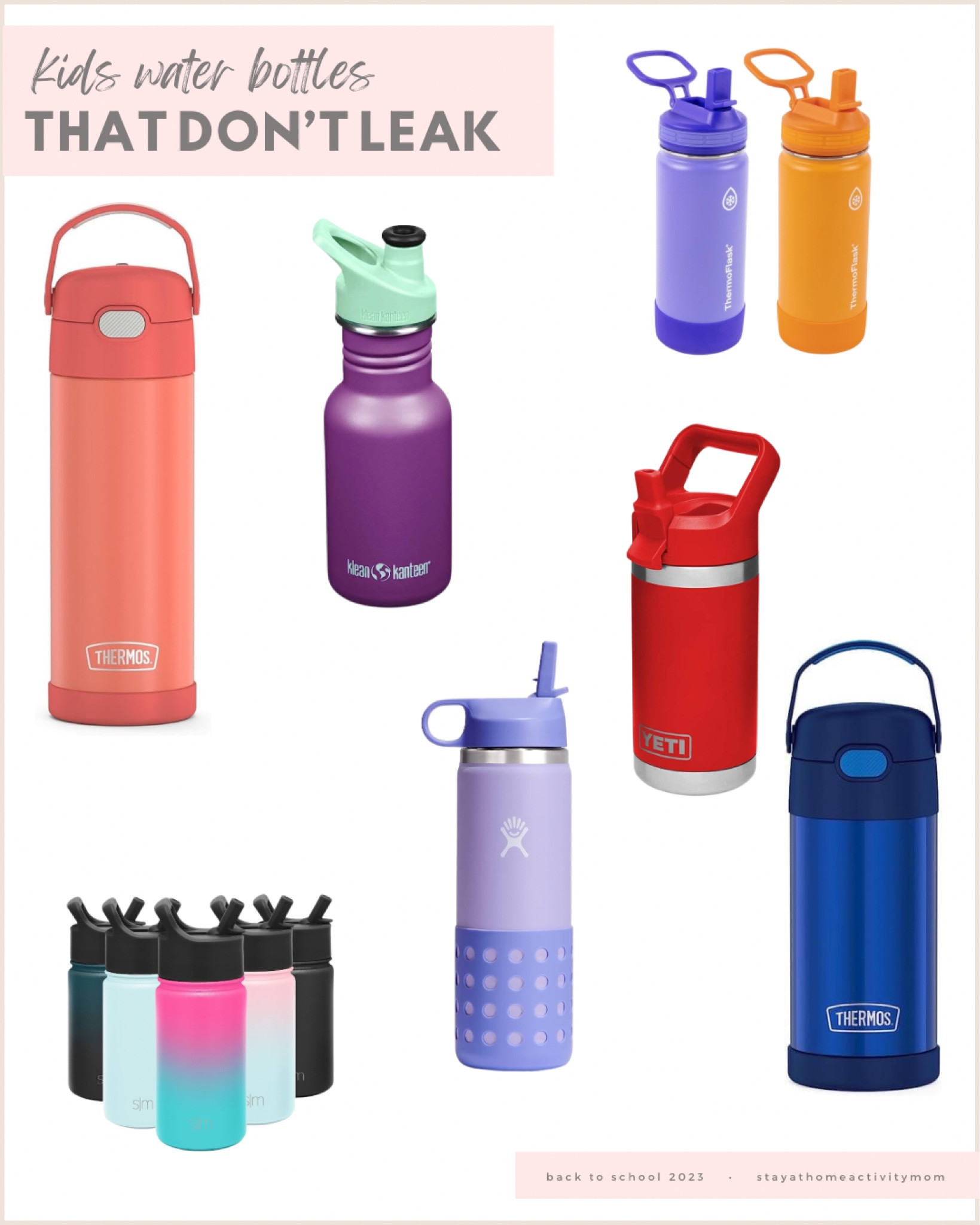 Kids water bottles that don’t leak! Great for back to school 

#LTKkids #LTKBacktoSchool #LTKSeasonal