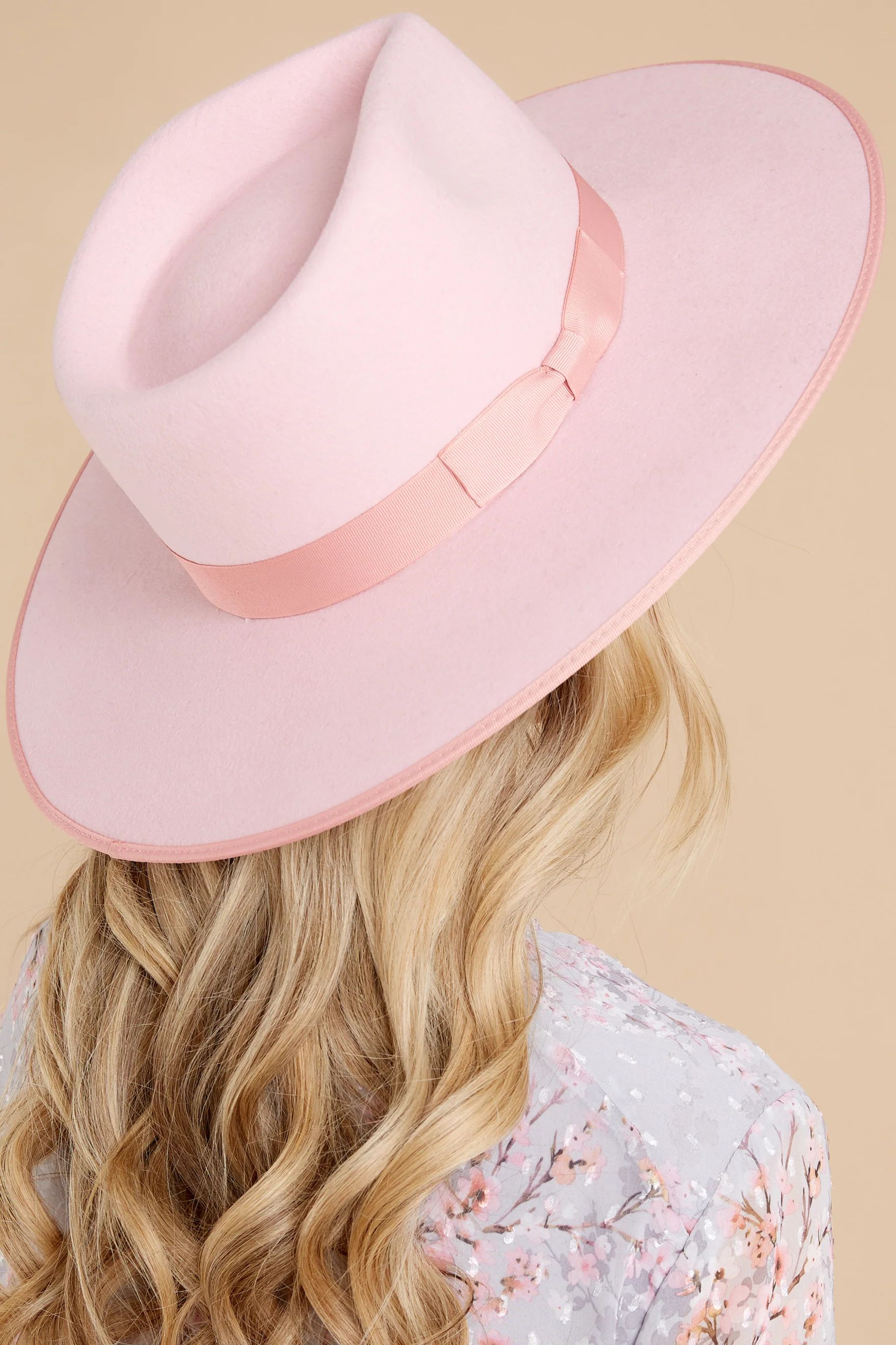 Stardust Rancher Dusty Pink Hat | Red Dress 