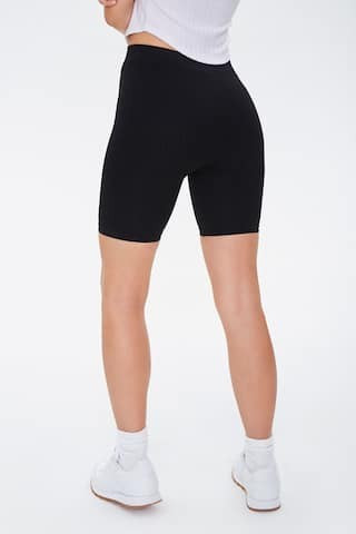 Ribbed Biker Shorts | Forever 21 (US)