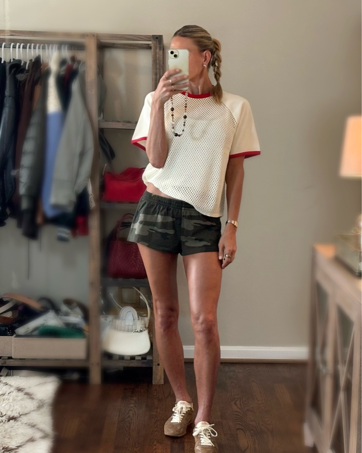 @Aritzia top and bottom! Headed to a vintage market today! So many ways you could style both these shorts and top!

#LTKOver40 #LTKdayinmylife