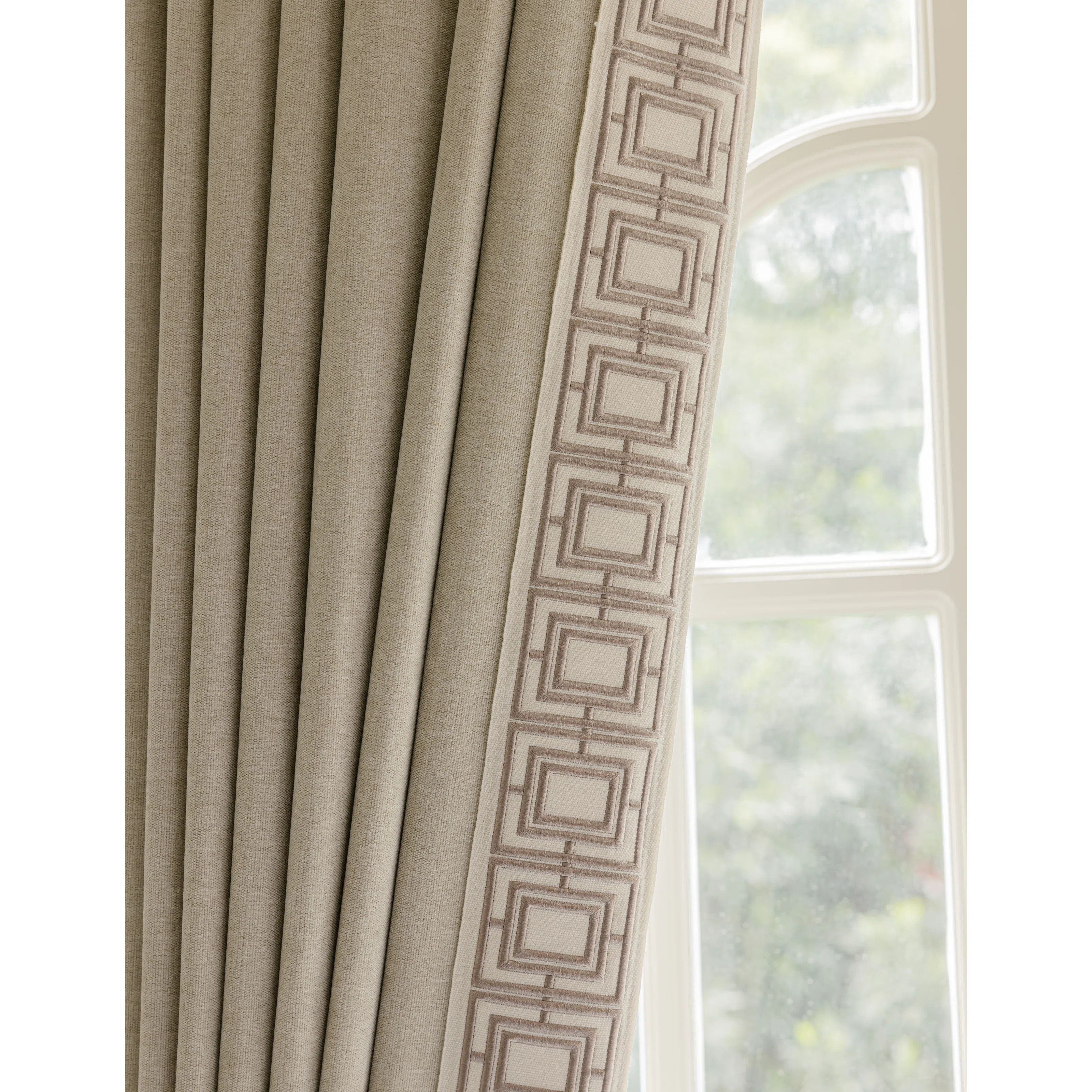 Lena Pinch Pleat Velvet Blackout Curtain Panel Pair (Set of 2) | Wayfair North America