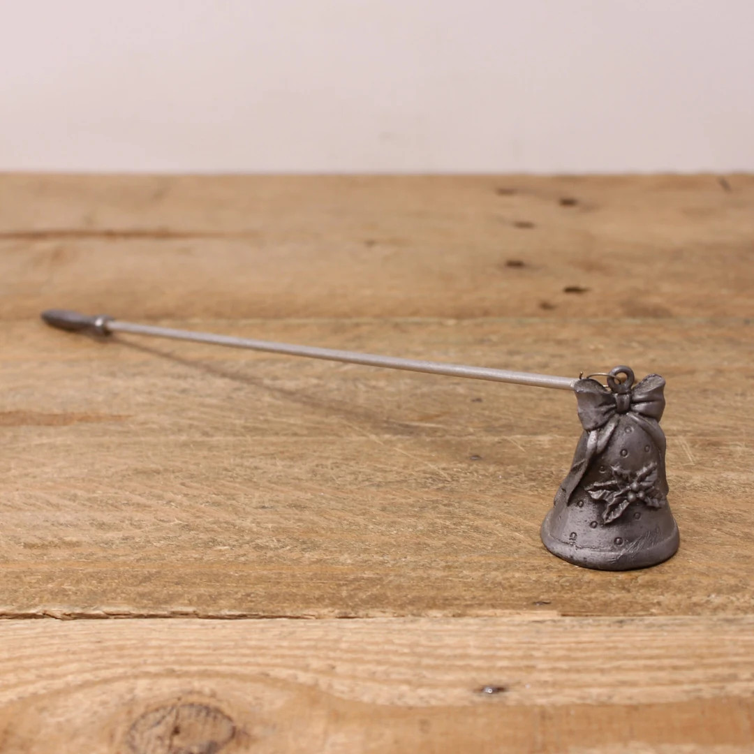 Vintage Bell Shaped Pewter Candle Snuffer - Holiday Candle Snuffer - Etsy | Etsy (US)