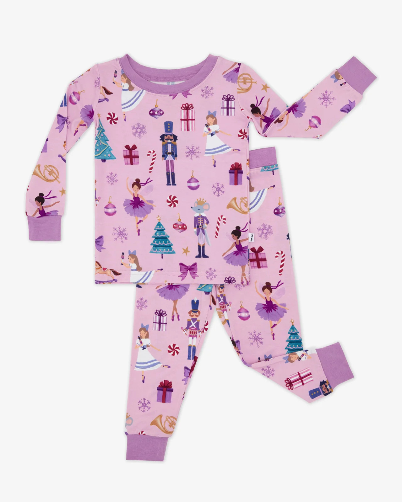 Nutcracker Ballet Two-Piece Pajama Set | Little Sleepies