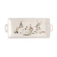 Spring Bunnies Serving Platter by Celebrate It™ | Michaels Stores