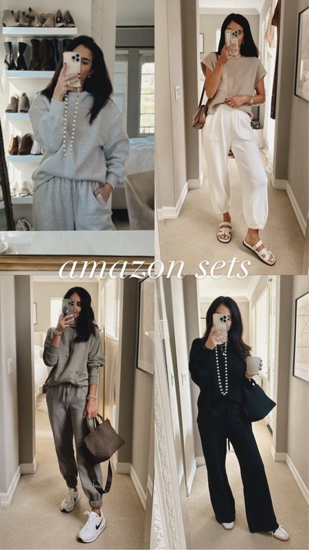 Amazon sets I own and love 🔁 I’m just shy of 5-7” wearing the size small sets 

#LTKstyletip