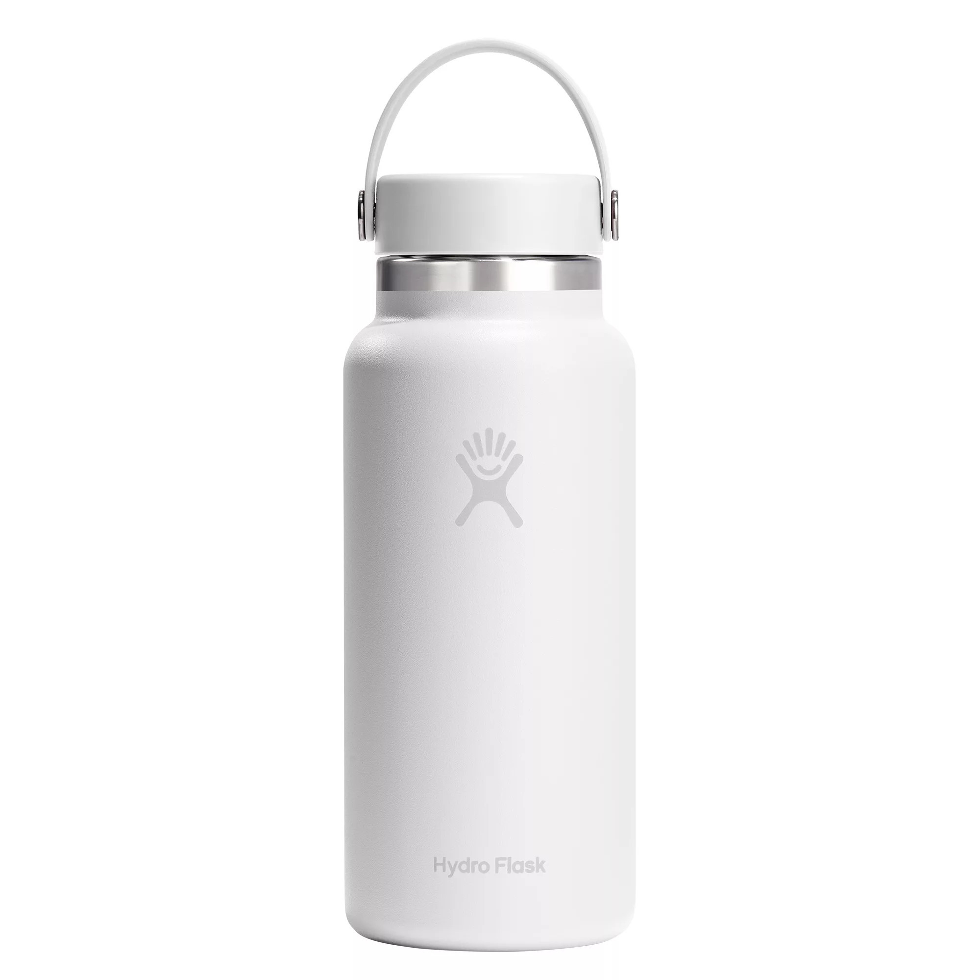 Hydro Flask 32 oz. Wide Mouth Bottle with Flex Cap - Color Match, White | DICK'S Sporting Goods