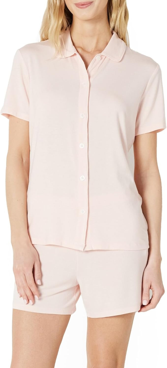 Amazon Essentials x Sofia Grainge Mommy and Me Short Sleeve Pajama Set | Amazon (US)