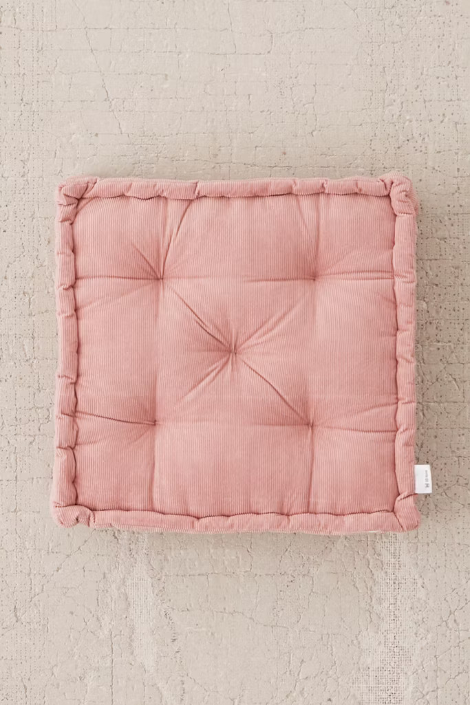 Washed Corduroy Floor Pillow | Urban Outfitters (US and RoW)