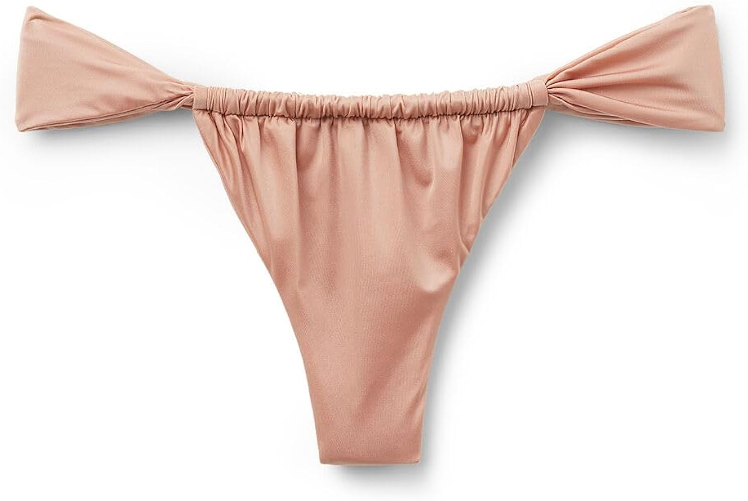 CALZEDONIA Woman's String Brazilian Swimsuit Bottom Shiny Satin | Amazon (US)