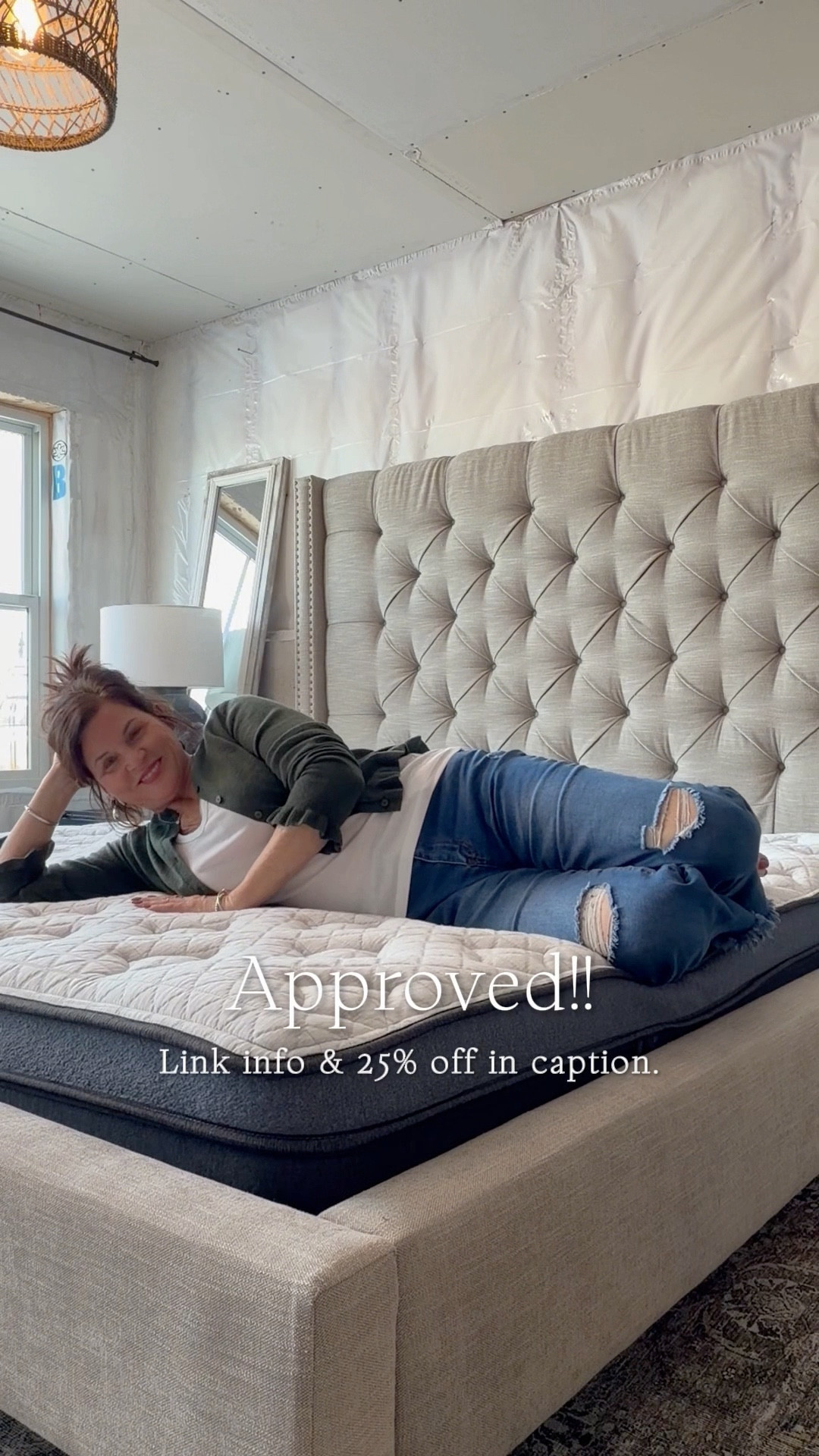 So I’m loving the new mattress I got for my guest room downstairs. My sleepover guests were the true test though — it’s guest approved! I chose the Helix Midnight Luxe. It is memory foam with a medium feel, has extra shoulder and hip support and a cooling option is available. You also get a 100 day sleep trial and a 10-year warranty on your mattress.

@HelixSleep has a great quiz online to help you choose the perfect mattress and feel for your sleep habits. Get 25% off with my code SANDRAH.


#helixcustomcomfort
#helixsleep
#bestmattress

#LTKHome