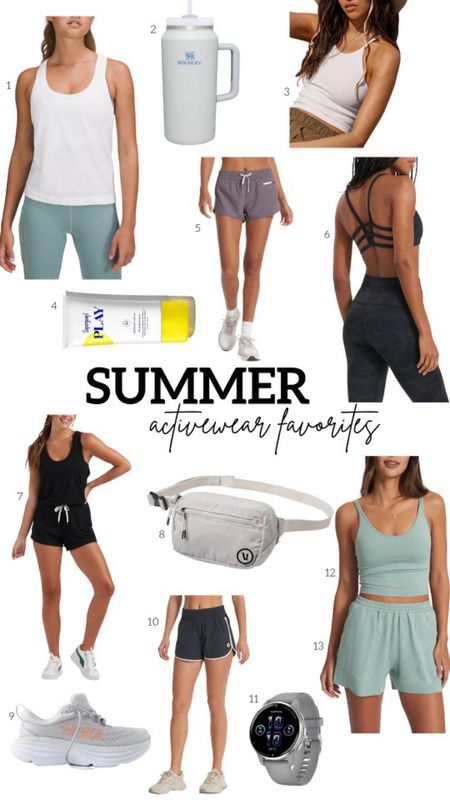 Summer activewear favorites 👟☀️ 

#LTKSeasonal #LTKFitness
