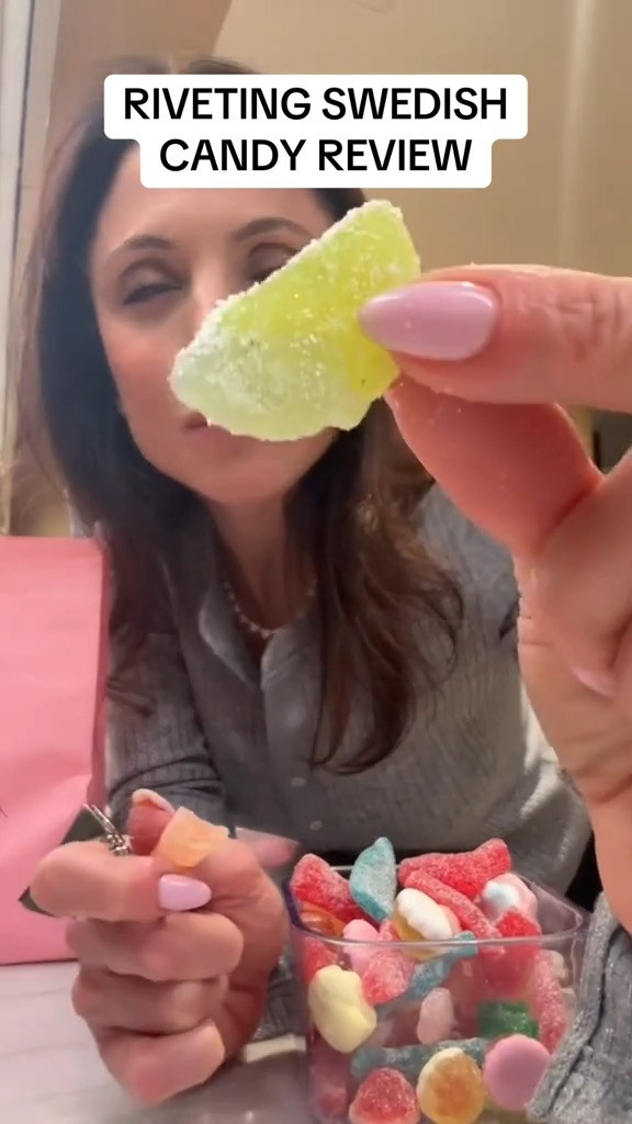Eating swedish candy is like shopping at TJ Maxx… and … gotta dig for what you like. Do you agree?

PS. Forgot to post this the other night🍭🍬😂 

 #dating #LTKWatchNow #LTKStyleTip