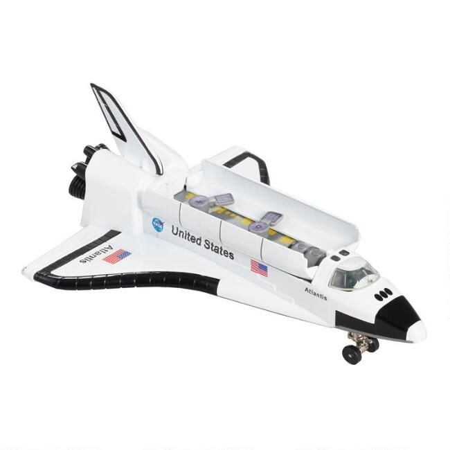 Die Cast NASA Space Shuttle Pullback Toy | World Market