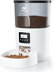 Automatic Cat Feeders, 3L Timed Cat Dry Food Dispenser with Desiccant Bags, Dual Power Supply, Pr... | Amazon (US)