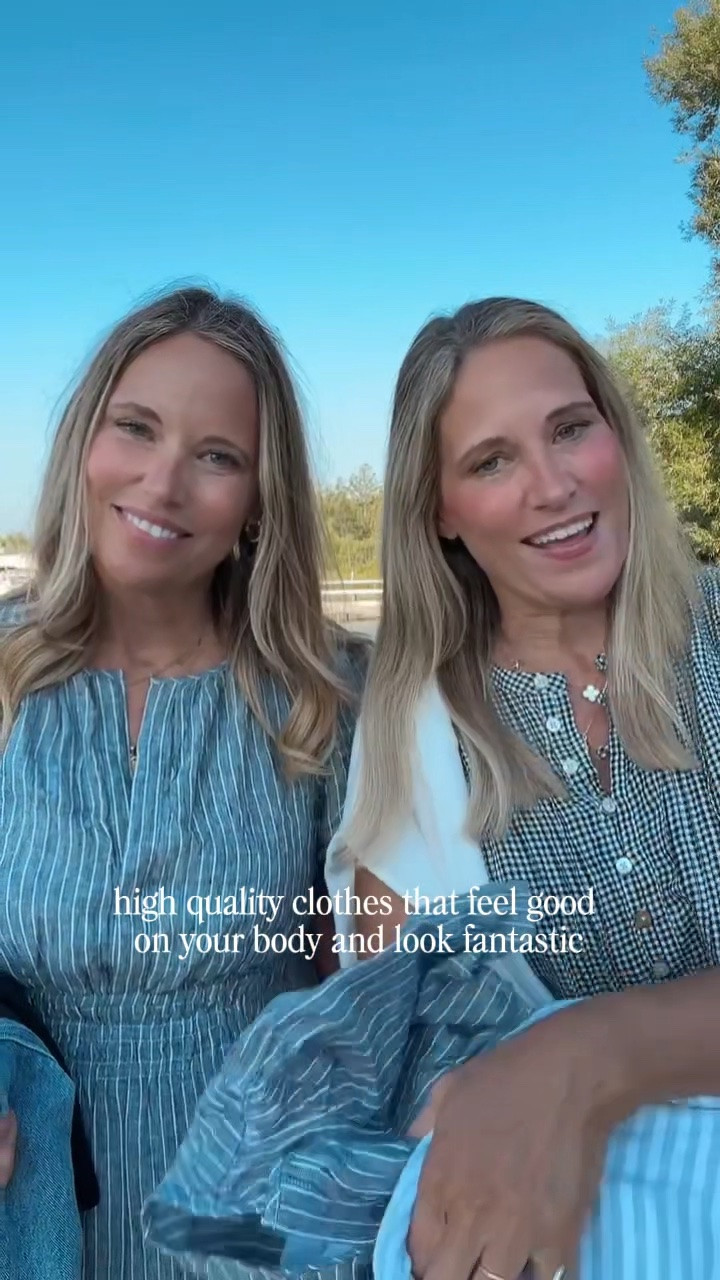 Real talk: we’ve been on a mission to get more natural fabrics into our closets. Linen, organic cotton, washable silk — the stuff that actually breathes, instead of synthetic blends that just… don’t.
It started as a comfort thing. Then we started paying attention to what’s actually touching our skin every single day — because protecting the twins isn’t a once-a-year conversation for us, it’s a year-round one. 🎀 Small choices add up.
The catch? Natural fabrics usually mean a bigger price tag. Enter Quince. We’re talking $50 silk tops, cotton sets that don’t feel like a splurge — the quality of what you’d pay triple for elsewhere. We’ve basically been rebuilding our everyday wardrobe through them because the price point actually lets you commit to natural fibers instead of just wishing you could.
54 and still learning: self-care isn’t one big gesture. It’s fabric content. It’s the appointment you keep putting off. It’s checking in with your person (ours happens to be each other 😂).
Comment TWINS and we will send you our favorites!
#QuincePartner @onequince @Shop.LTK #liketkit
@Quince 
 liketk.it/xx