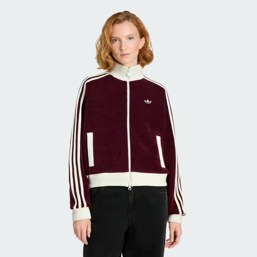 ADIDAS ORIGINALS VELOUR KNIT TRACK TOP | adidas DE